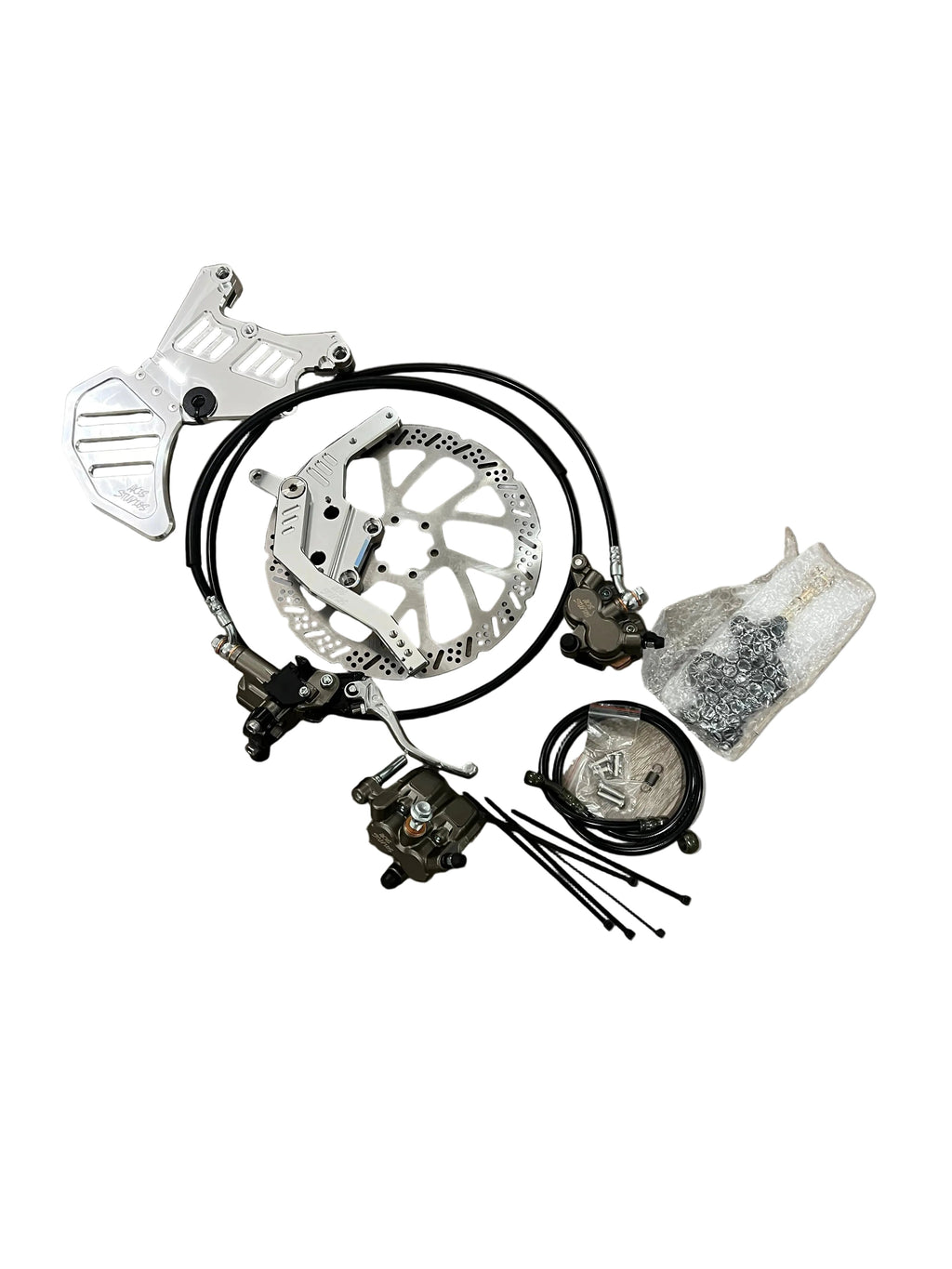 COMPLETE Footbreak Setup ( (Hand Brake + Footbrake) (Talaria XXX, Surron LBX, Eride)