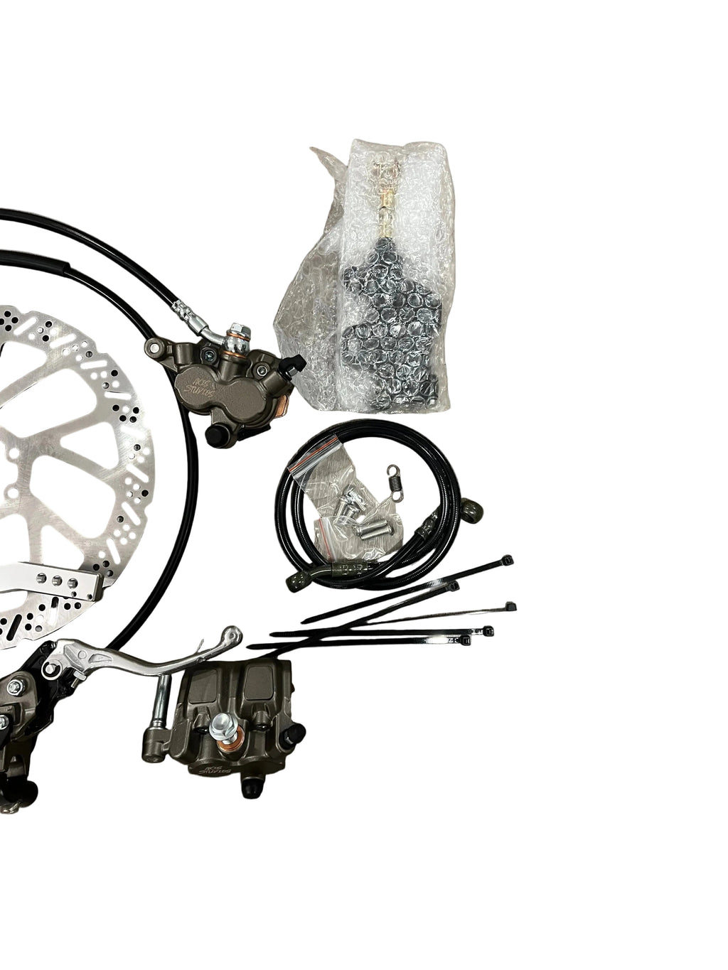 COMPLETE Footbreak Setup ( (Hand Brake + Footbrake) (Talaria XXX, Surron LBX, Eride)